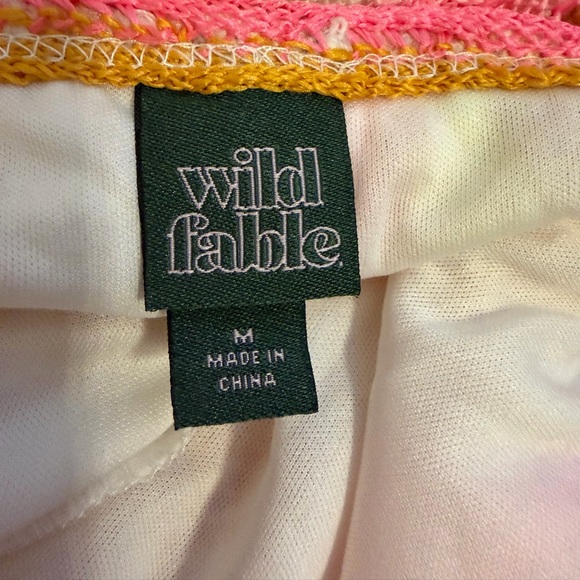 Wild Fable Vibrant Crochet Halter Dress coverup - Picture 6 of 10